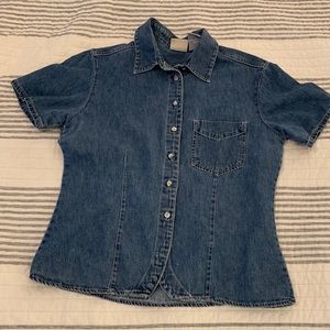 Vintage denim button down